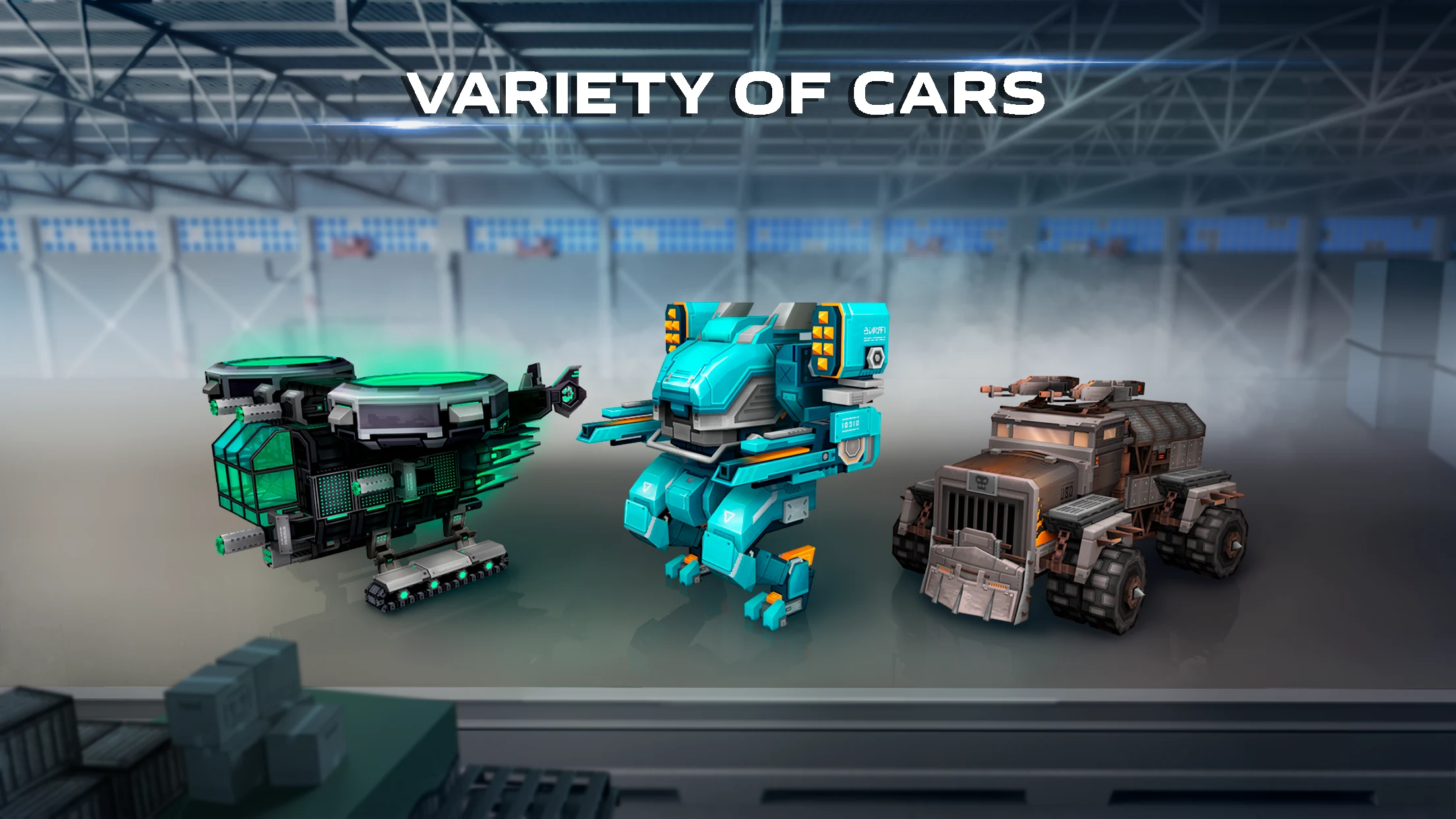 Blocky Cars online games screenshot