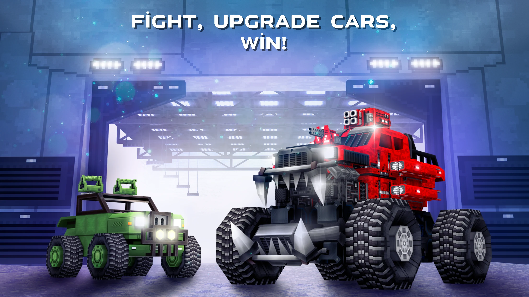 Blocky Cars online games screenshot