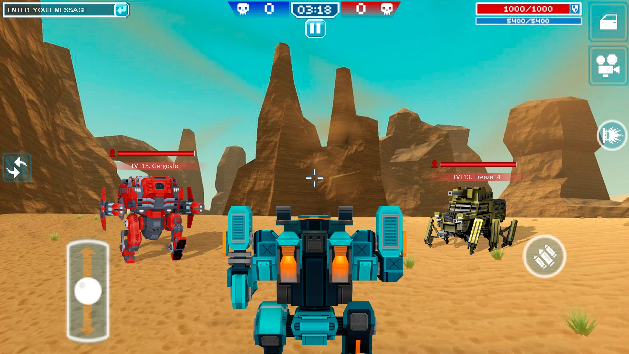 Blocky Cars online games screenshot